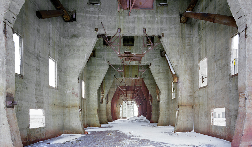 Discontinued chemical plant, Romania, 2010