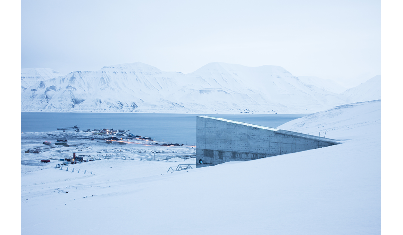 In Longyearbyen auf Spitzbergen lagern 150 Meter unter dem Eis die Samen Tausender Pflanzen aus der ganzen Welt