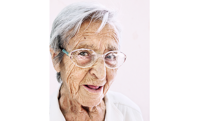 Eftiheia Plakas im Alter von 96 Jahren
