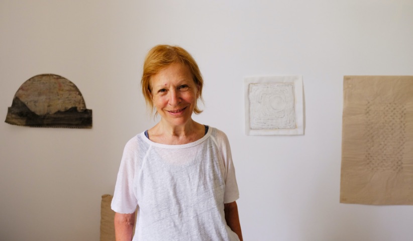 Liane Birnberg in ihrem Berliner Atelier -